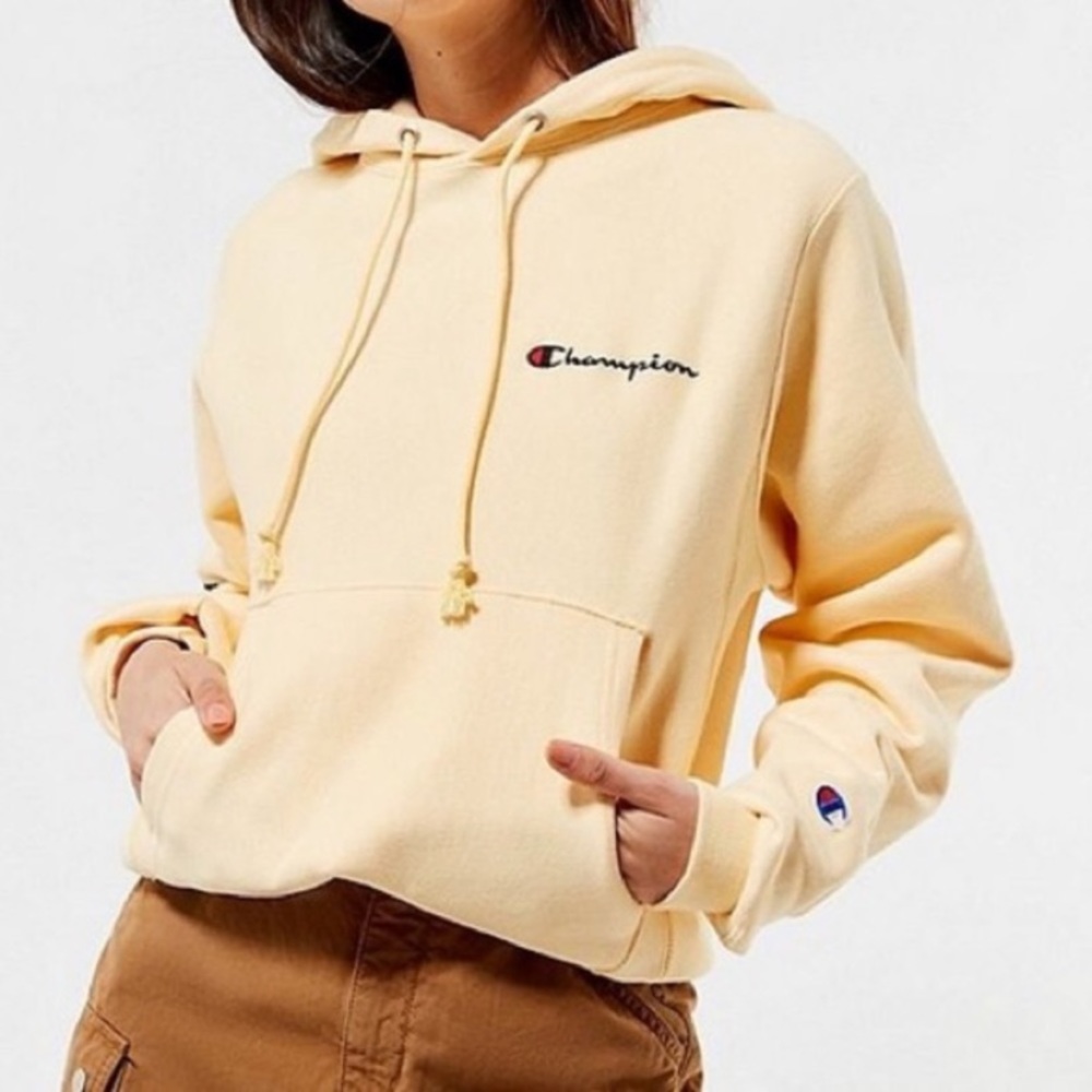 Champion Yellow Hoodie
